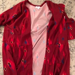 LulaRoe Sarah Cardigan XL